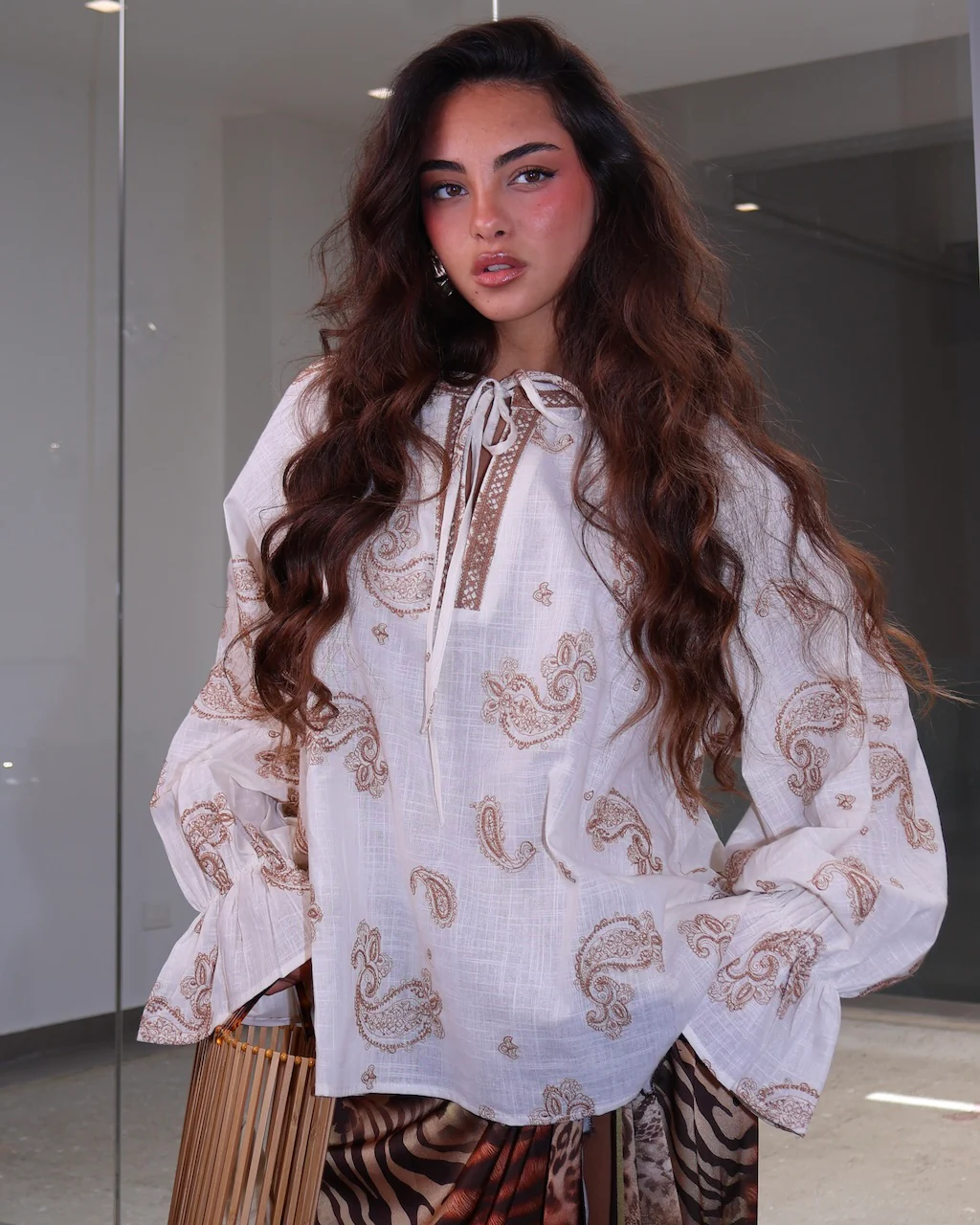 CAMICIA GRECIA BEIGE - Image 4