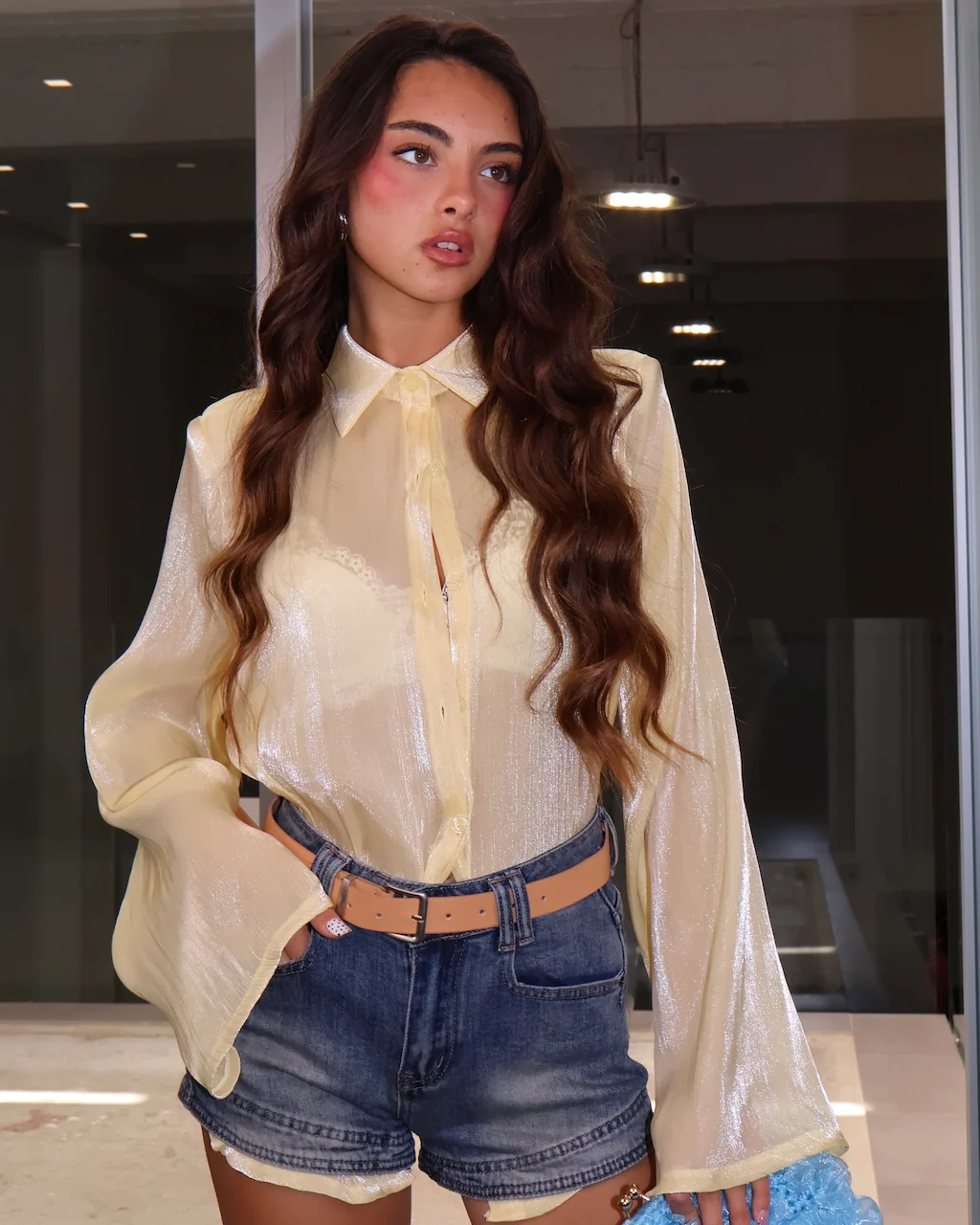 CAMICIA LUCE GIALLA - Image 3