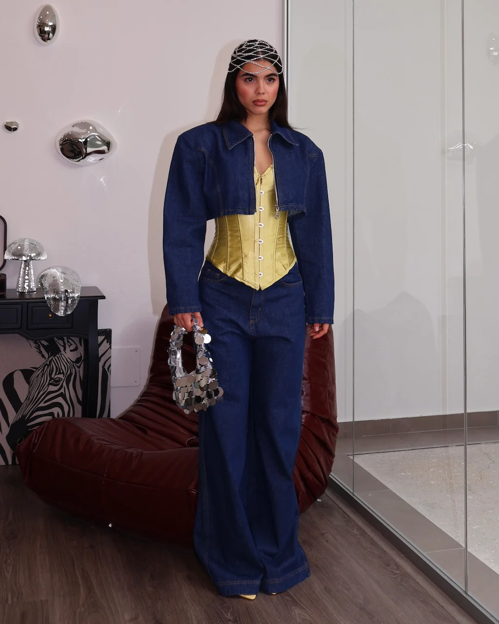 COORD DENIM ROYAL
