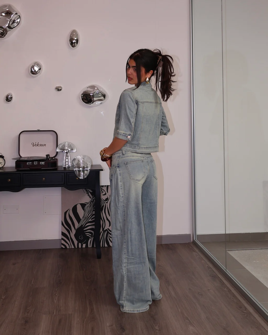 COORD HADOLF DENIM CHIARO - Image 3