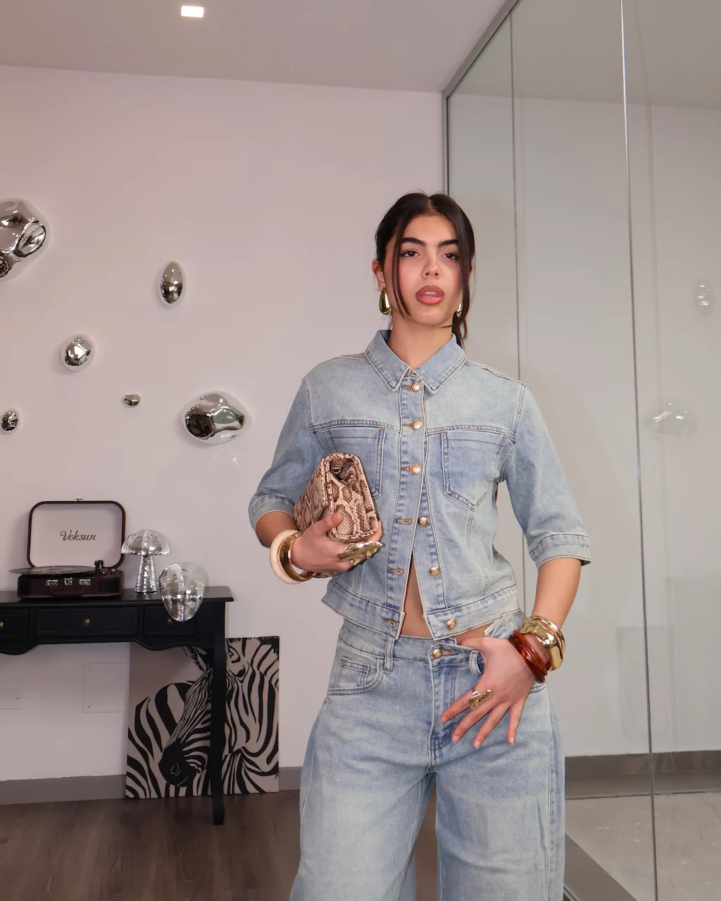 COORD HADOLF DENIM CHIARO - Image 4