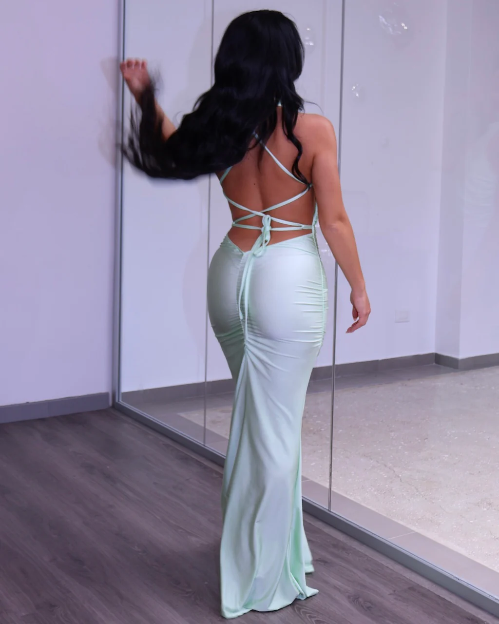 DRESS ANNE LIME - Image 4