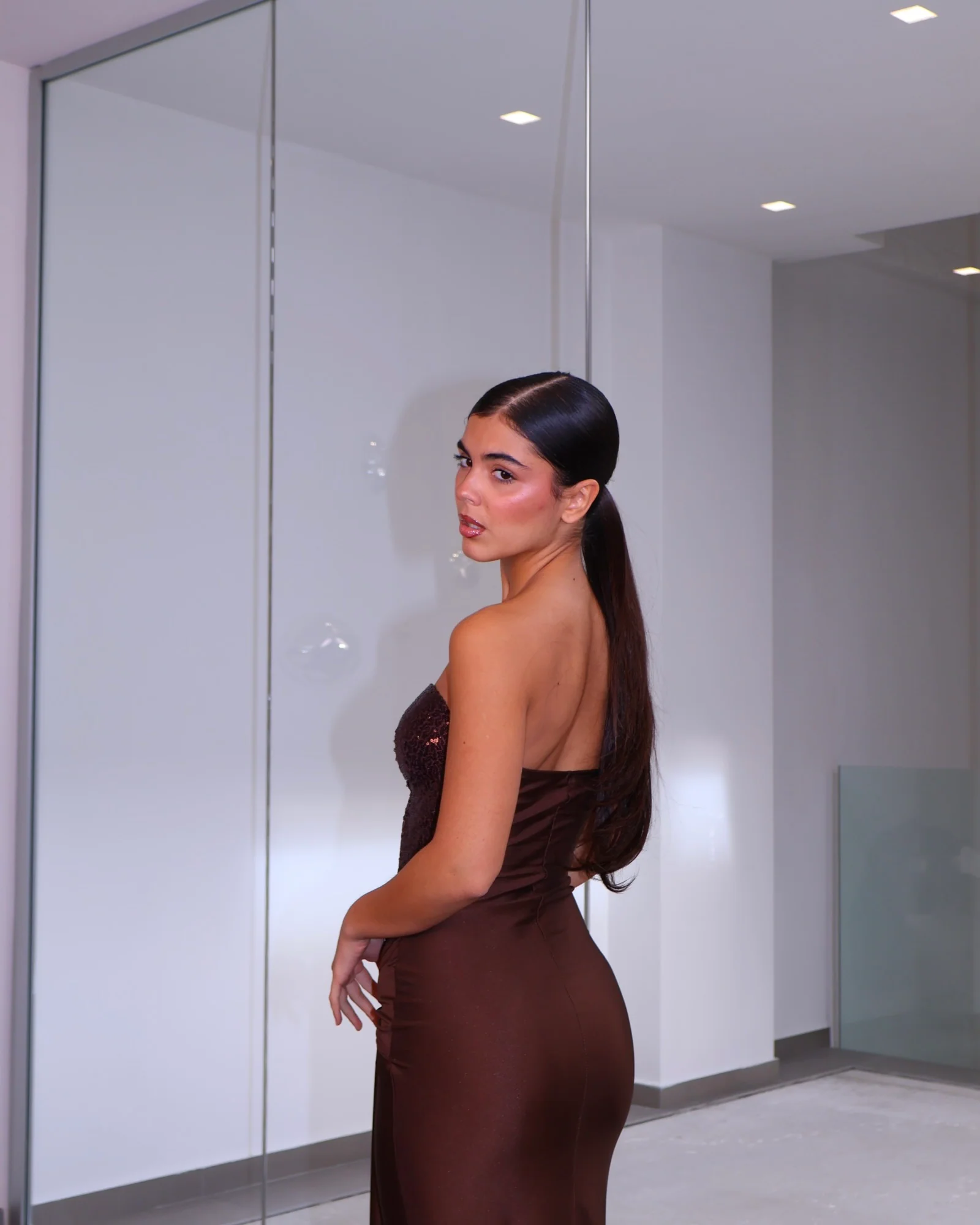 DRESS MYSTIC MARRONE - Image 3
