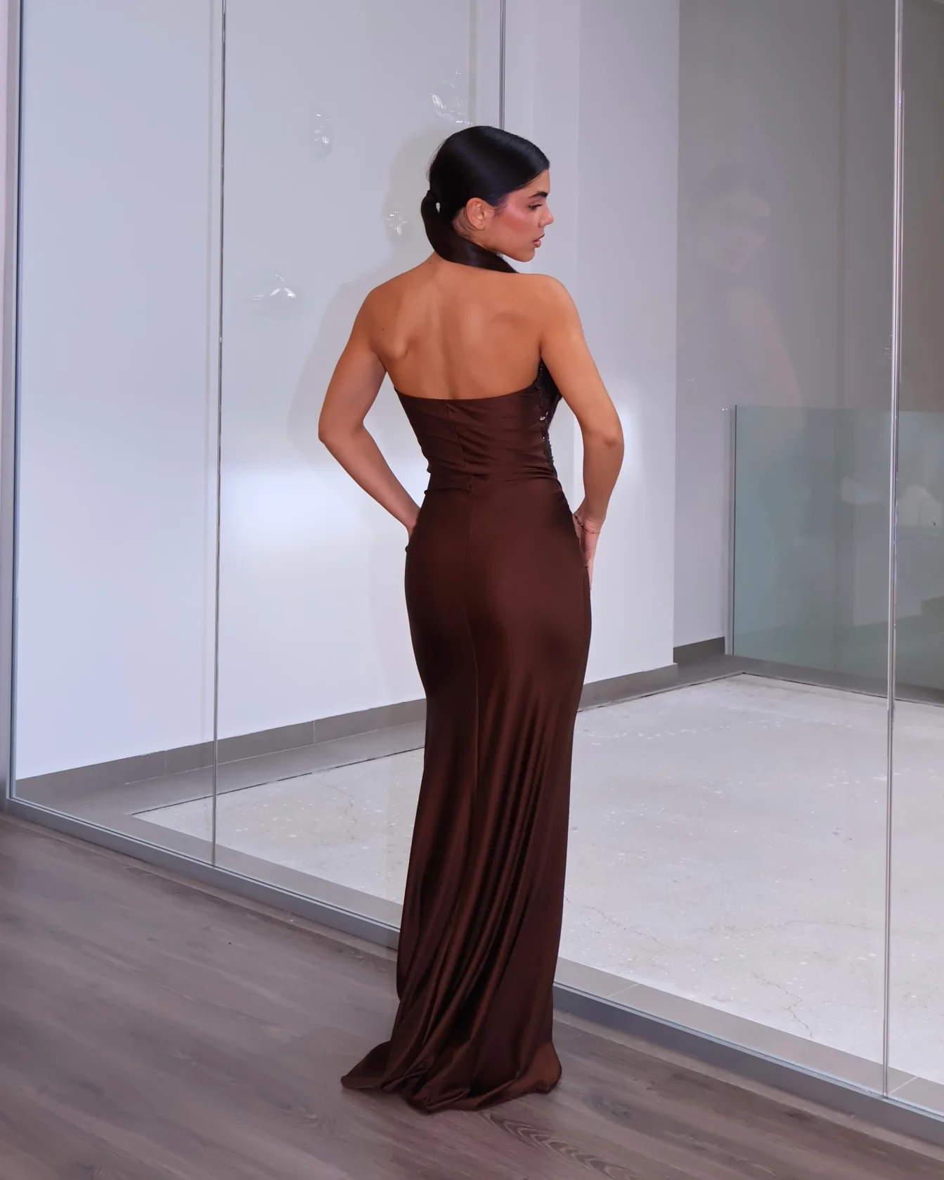DRESS MYSTIC MARRONE - Image 5