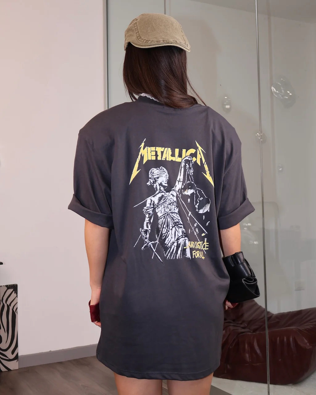 MAGLIA METALLIC NERA - Image 2