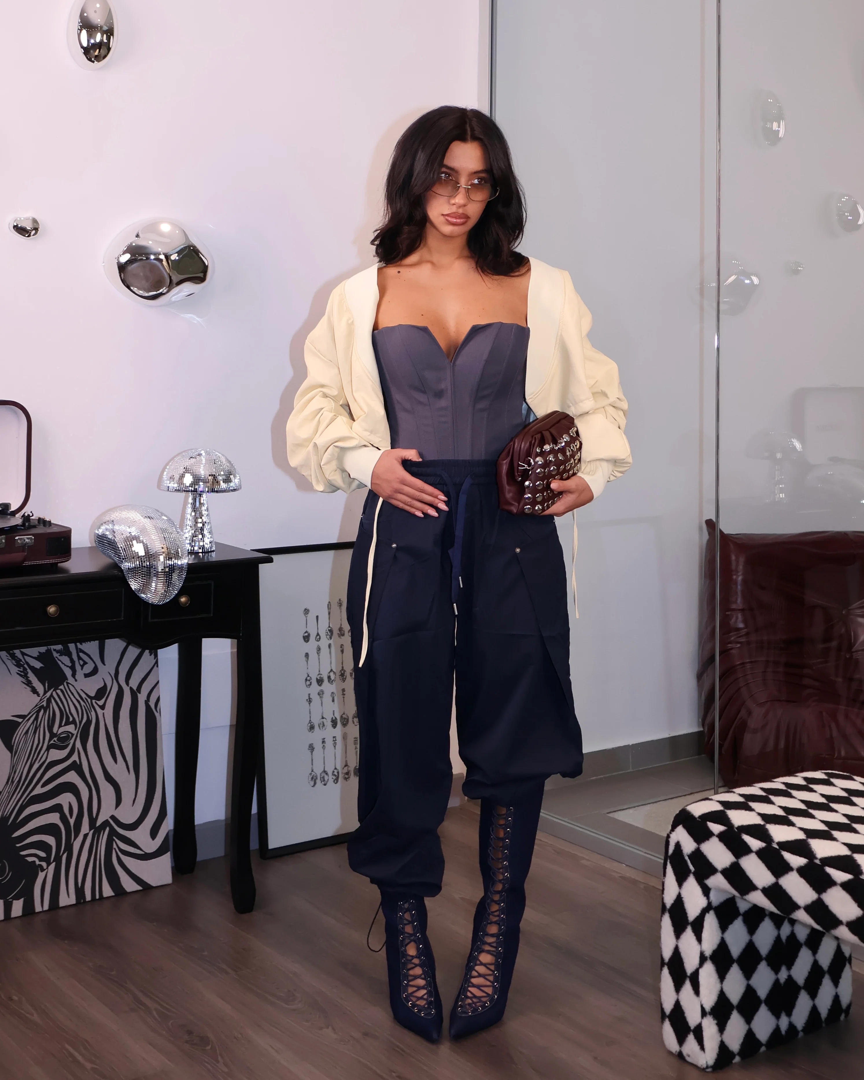 PANT FIORE BLU - Image 4