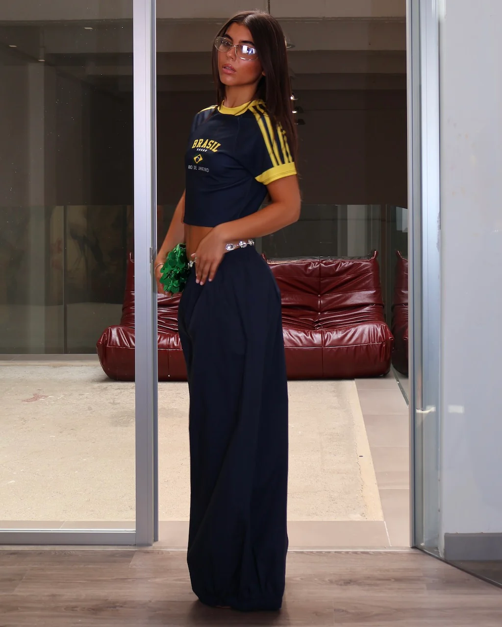 PANTALONE TELA BLU - Image 2