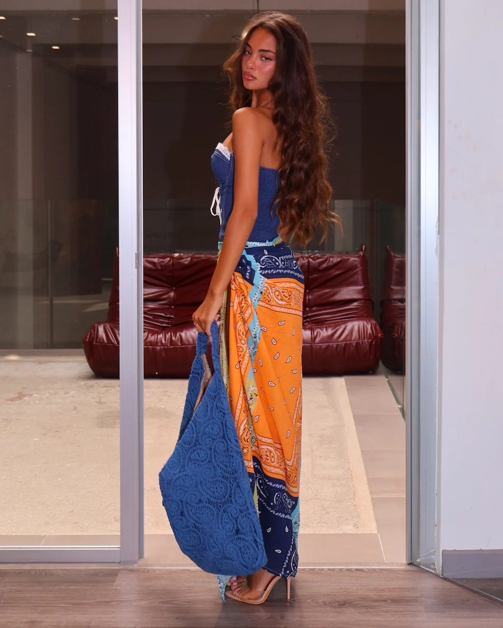 SKIRT BANDANA ARANCIONE - Image 2